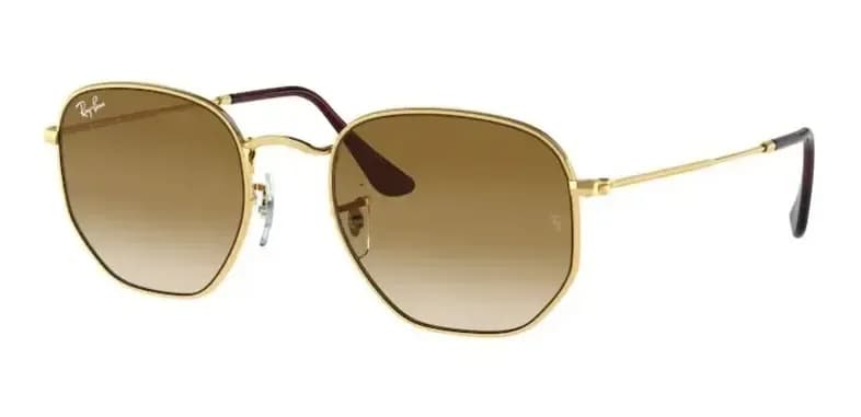 Ray-Ban Hexagonal 3548 Dorado Marron Degrade